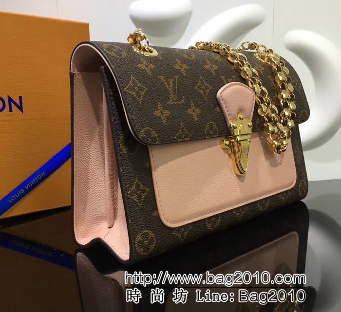 路易威登LV頂級原單牛皮單肩斜跨鏈條包 M41731百搭必備款 YDH1017